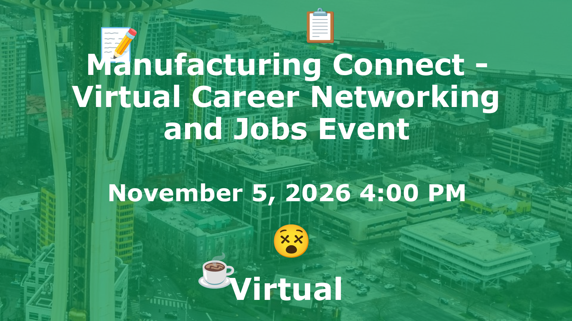 Manufacturing Connect - Virtual Career Networking and Jobs Event event image